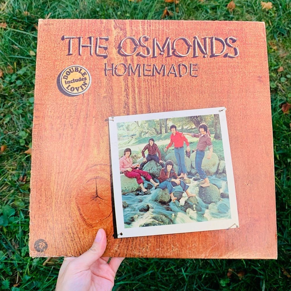 THE OSMONDS HOMEMADE - Vintage Vinyl Record